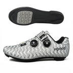 Factory direct road race outdoor cycling shoes double rotating buckle plus size foreign trade lock cycling shoes