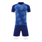 Football Uniform Suit Customized Light Version Adult and Children's Game Training Uniform Summer Breathable Sweat-Absorbent Jersey Drop Shipping