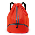 Dry and Wet Separation Basketball and Football Bag, Swimming Bag, Men's and Women's Sports Drawstring Pocket, Fitness Backpack, Backpack