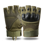 Tactical Gloves for Men, Sports Outdoor Mountaineering Combat Protection, Military Training, Wear-Resistant Cycling Gloves, Half-Finger Cross-Border