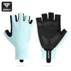 Tosuod Cycling Gloves Half-Finger Road Bicycle Short-Finger Gloves for Men and Women, Non-Slip, Shock-Absorbing and Breathable Equipment