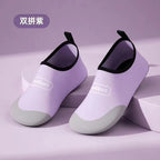 Striped beach shoes snowflake shoes socks beach socks diving snorkeling shoes indoor fitness shoes solid color yoga shoes