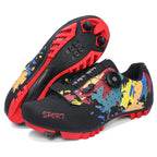 New Style Cycling Shoes with Lock Spring Lock Shoes for Men and Women Road Bike Booster Shoes Hard Sole Mountain Bike sneaker