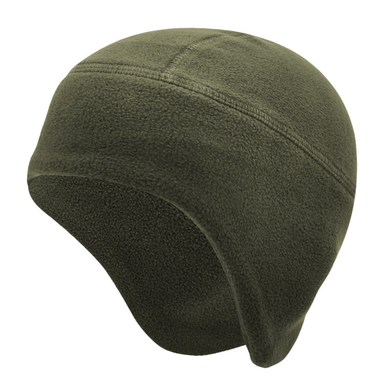 Outdoor riding skiing running ear protection cap polar fleece windproof cold warm cap bicycle lining ear cap
