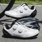 Factory First-Hand Supply Cross-Border Road Cycling Lock Shoes Bicycle Shoes with Lock Pedal Self-Locking Shoes Outdoor Cycling Bicycles