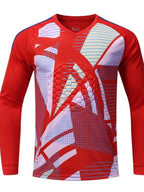 Goalkeeper Goalkeeper Uniform Breathable Adult and Children's Long-Sleeved Tops Cross-Border Popular Quick-Drying Printed Sports Football Uniform