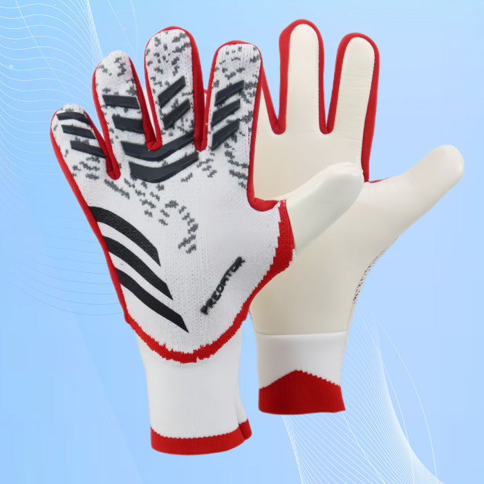 Factory Supply New Football Goalkeeper Gloves Thickened Non-Slip Latex Goalkeeper Gloves Children's Adult Gloves