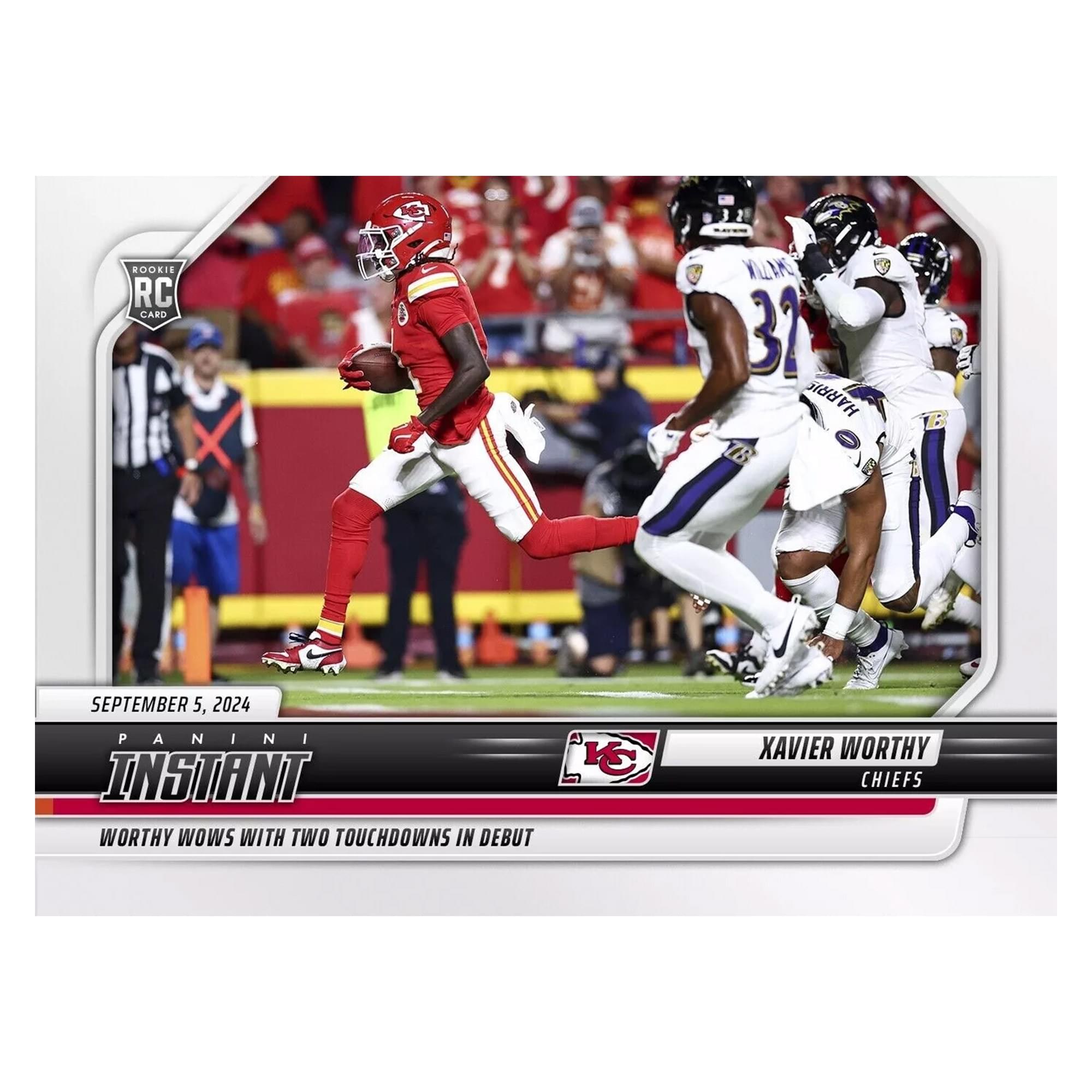 Nfl 2024 Panini Instant Base Card | #23 Xavier Worthy