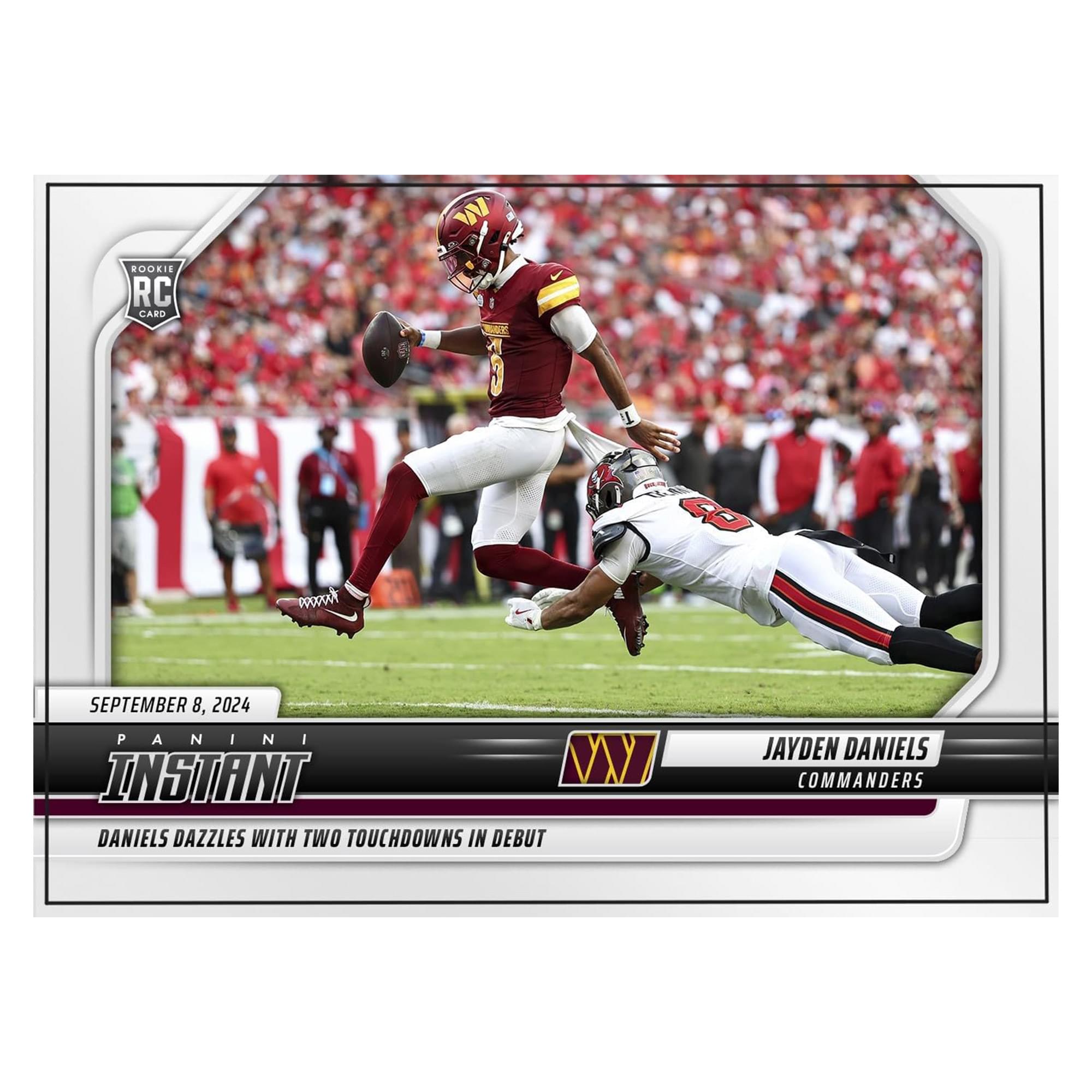 Nfl 2024 Panini Instant Base Card | #30 Jayden Daniels
