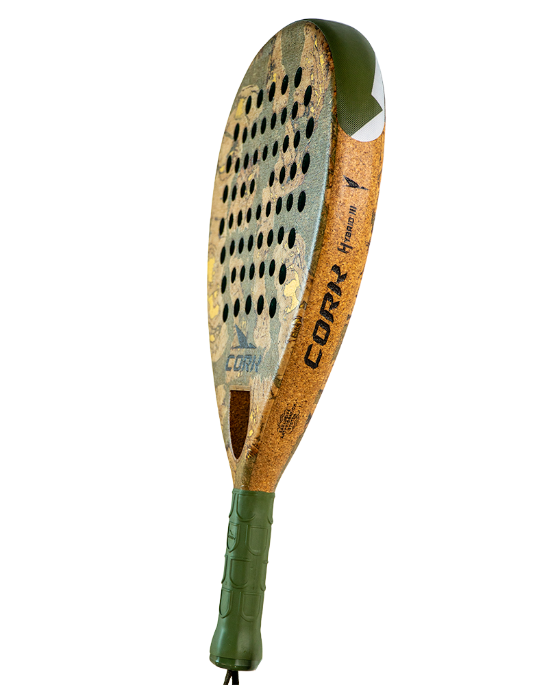 Cork Padel Racket Supreme Hybrid III + FREE Thermobag