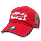Giant Stitch Caps, Marines, Red