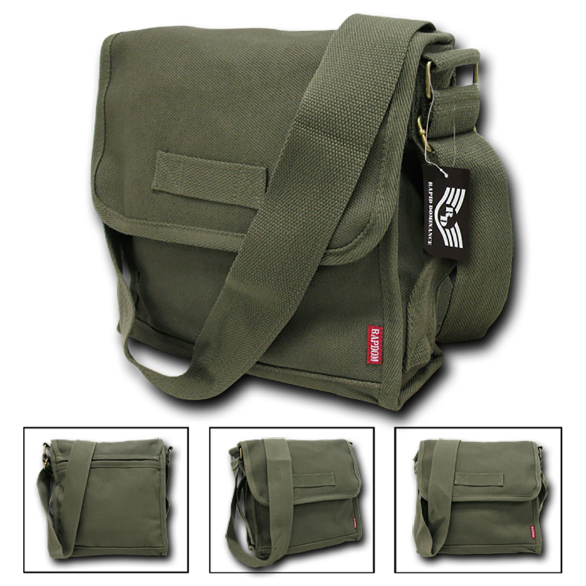 Heavyweight Field Bags, Olive
