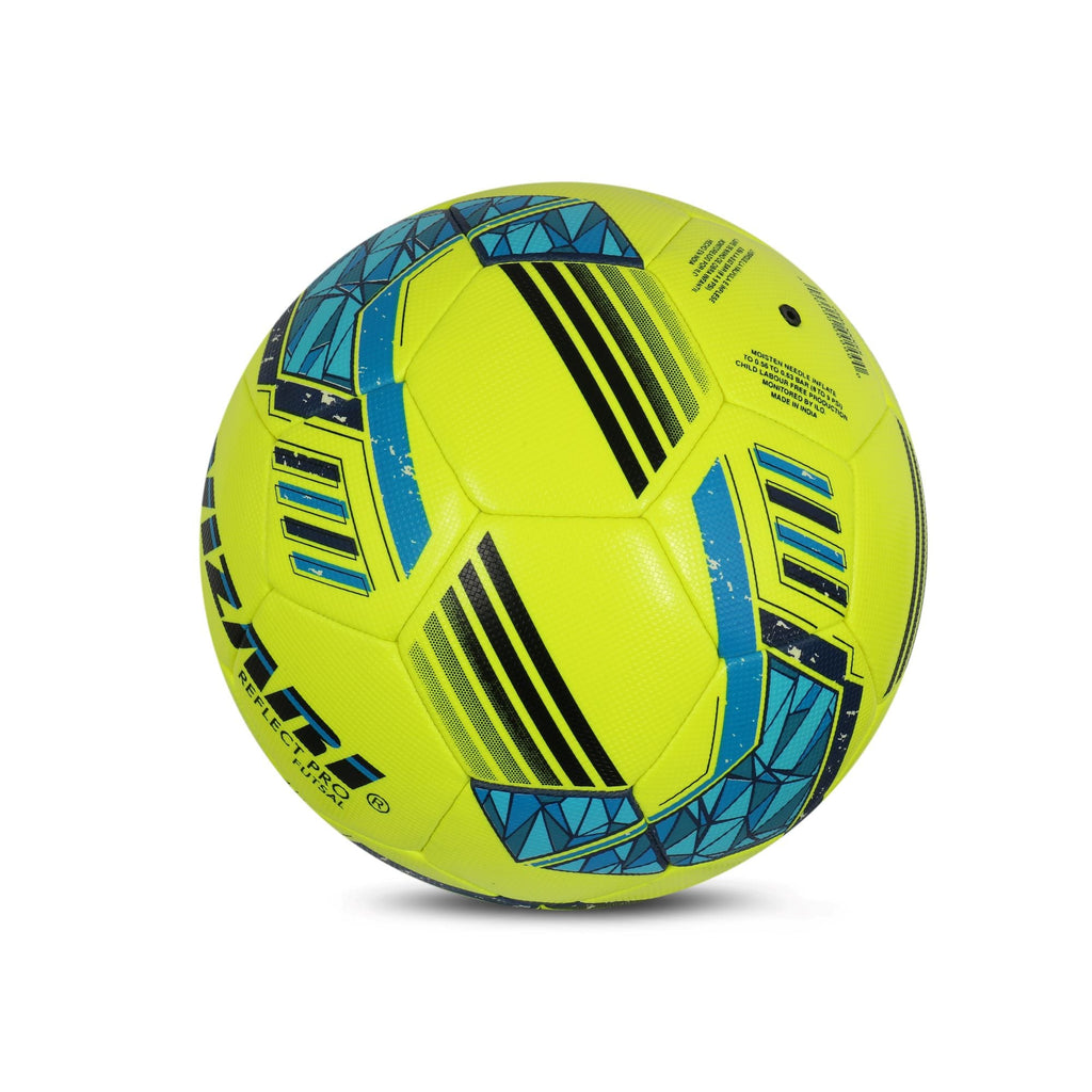 Vizari Reflect Pro Premium Indoor Soccer Ball – Lime Yellow