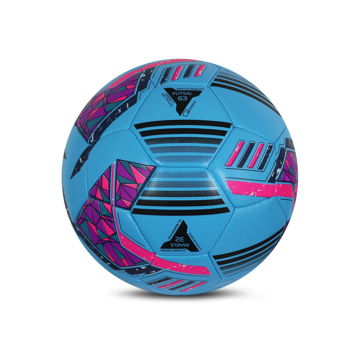 Vizari Reflect Pro Premium Indoor Soccer Ball – Sky Blue