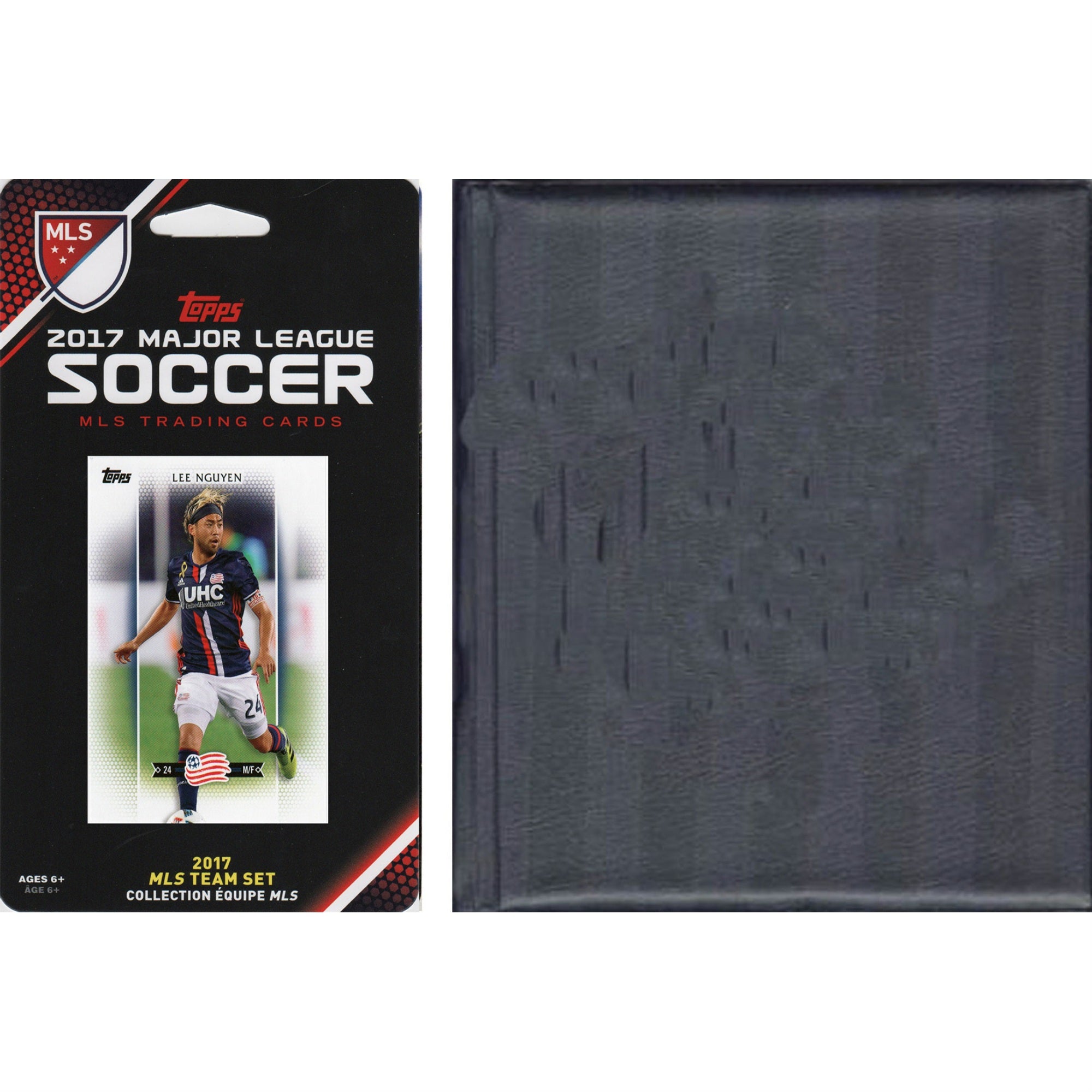 Mls New England Revolution Licensed 2017 Topps Team Set And Storage Album