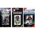 Mls New England Revolution 4 Different Licensed Trading Card Team Sets