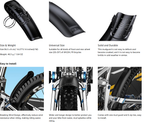 ENLEE Bike Fender, Bicycle Mudguard,