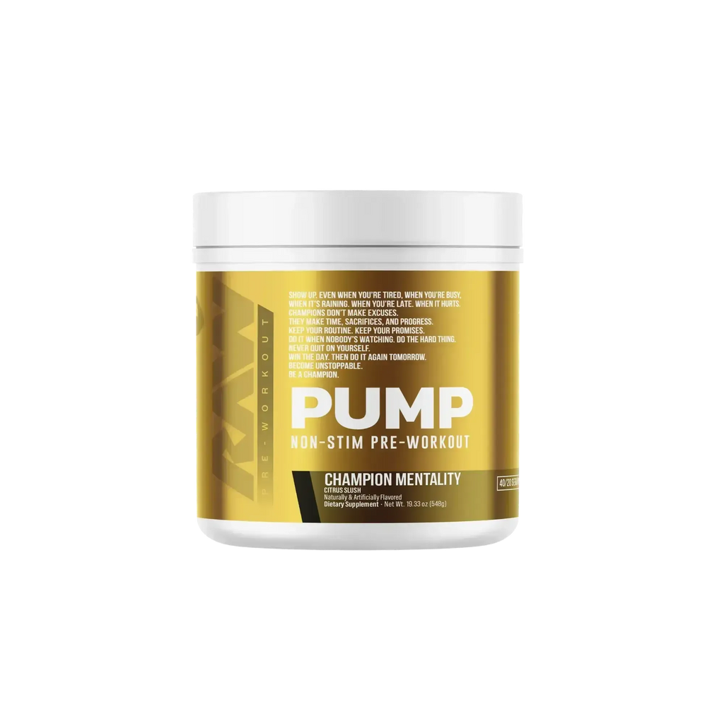 Raw Nutrition Pump | Non-Stim Pre-Workout