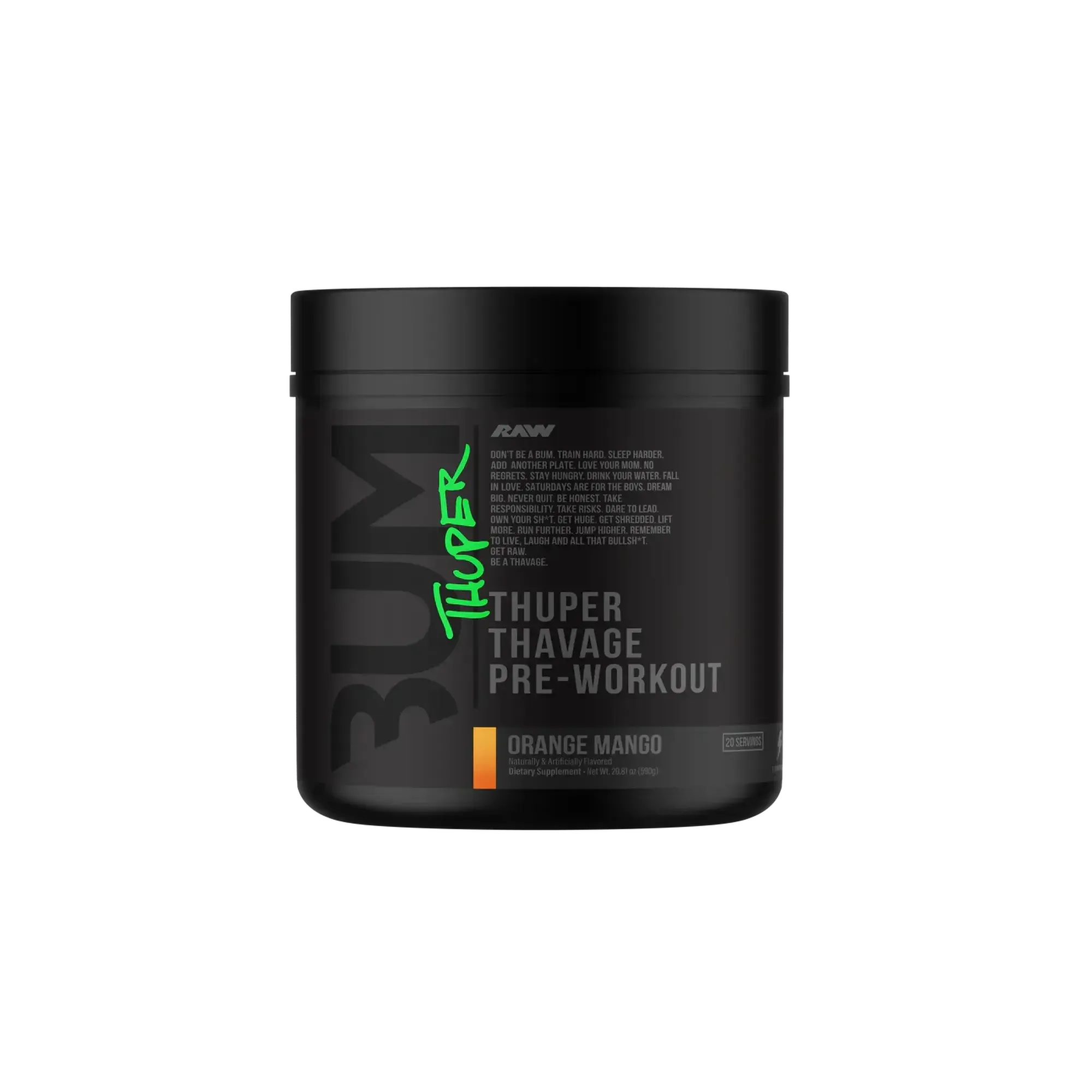 Raw Nutrition Thuper Thavage Pre-Workout