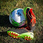 Vizari Rio Firm Ground Soccer Cleats – Black/Neon Lime