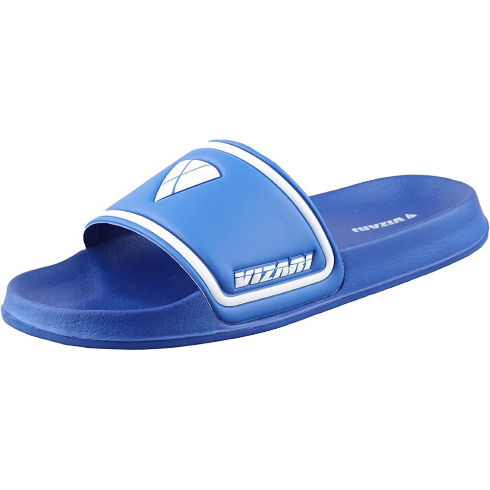 Youth Soccer Slide Sandals-Blue - Vizari Sports