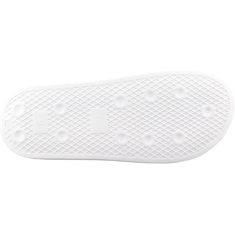 Adult Soccer Slide Sandals - White - Vizari Sports