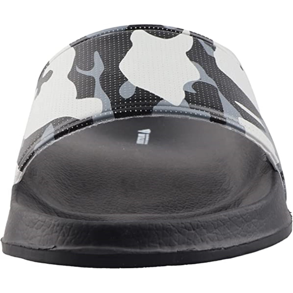 Adult Camo Soccer Slide Sandals - Black - Vizari Sports