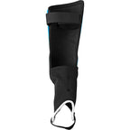 Malaga Soccer Shin Guard with Adjustable Straps-Blue/Black - Vizari Sports