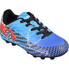 Racer Firm Ground Soccer Shoes -Blue/Red - Vizari Sports