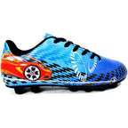 Racer Firm Ground Soccer Shoes -Blue/Red - Vizari Sports