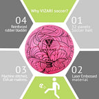 Cali Soccer Ball-Pink/Black - Vizari Sports
