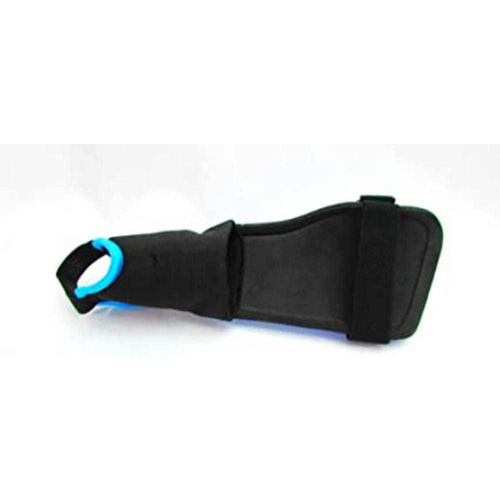 Frost 2 Soccer Shin Guard with Ankle Protection-Blue/Purple - Vizari Sports