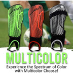 Vizari Matera Soccer Ankle Protection Shin Guard with Ankle Protection – Black/White