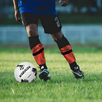 Vizari Matera Soccer Ankle Protection Shin Guard with Ankle Protection – Red/Black