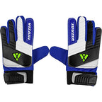 Junior Keeper Gloves-Blue/White/Black - Vizari Sports