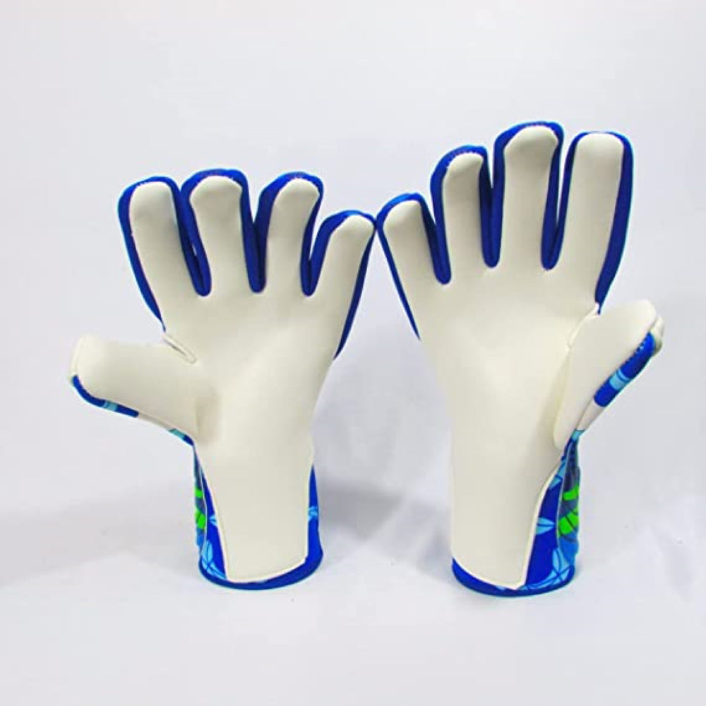 Evolution Soccer Goalkeeper Gloves-Navy/Sky Blue - Vizari Sports