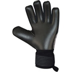Vizari Pasadena F.P. Goalkeeper Gloves W/ Finger Protection – Black/Silver