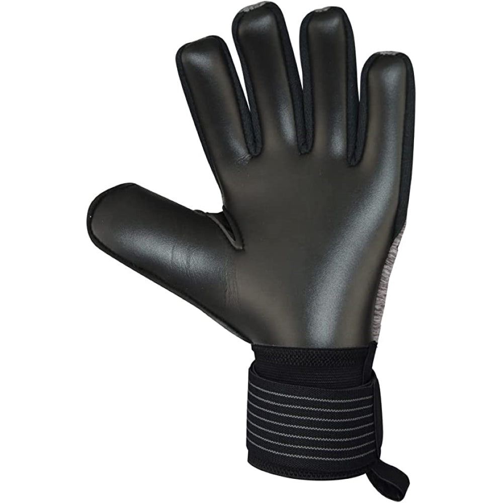 Vizari Pasadena F.P. Goalkeeper Gloves W/ Finger Protection – Black/Silver