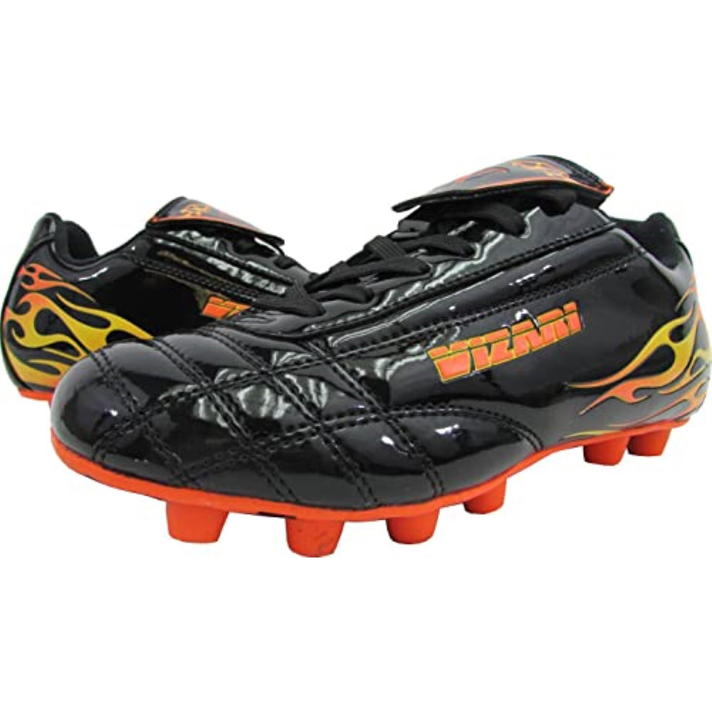 Vizari Blaze Youth Firm Ground Soccer Shoes Black/Orange