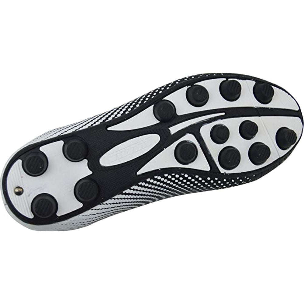 Vizari Stealth Firm Ground Soccer Shoes – Black/White