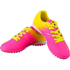 Liga Turf Soccer Shoes - Pink/Yellow - Vizari Sports