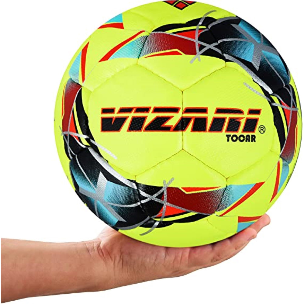 Vizari Tocar Premium Hand Stitched Soccer Ball – Pupa Yellow
