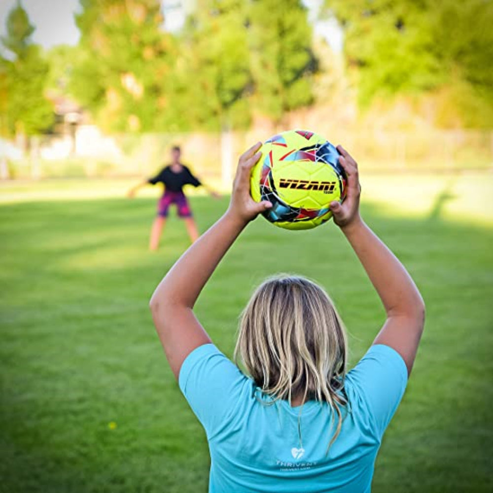 Vizari Tocar Premium Hand Stitched Soccer Ball – Pupa Yellow