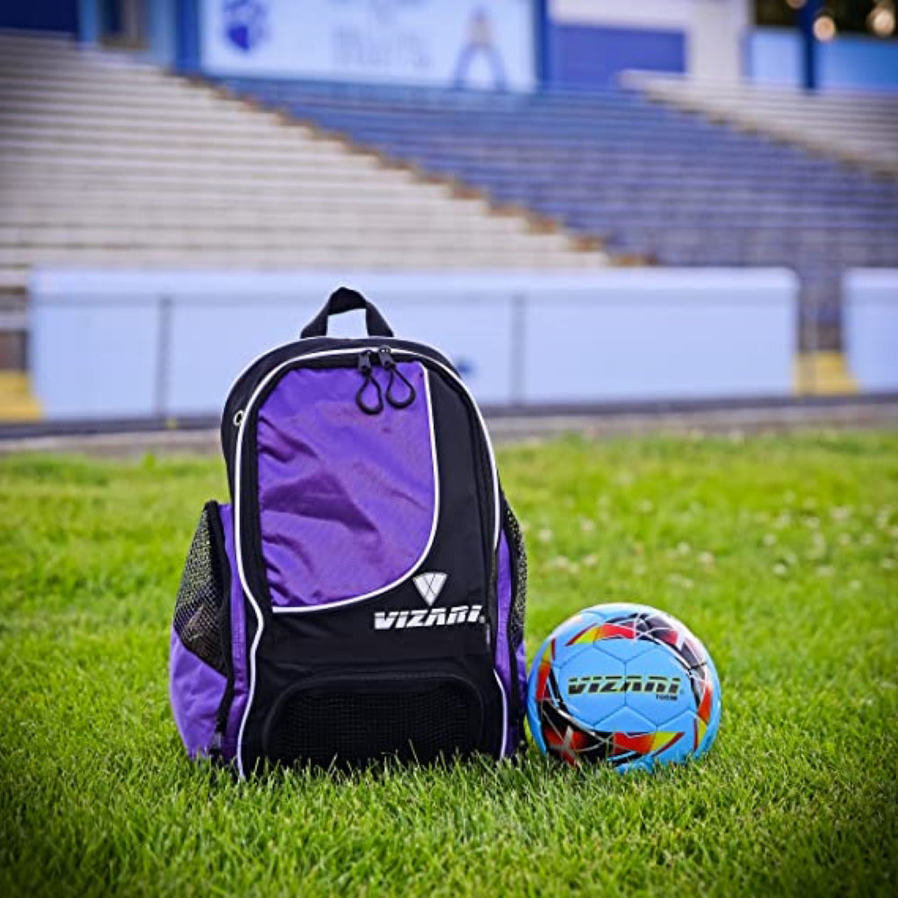 Vizari Tocar Premium Hand Stitched Soccer Ball – Zima Blue