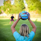 Vizari Tocar Premium Hand Stitched Soccer Ball – Zima Blue