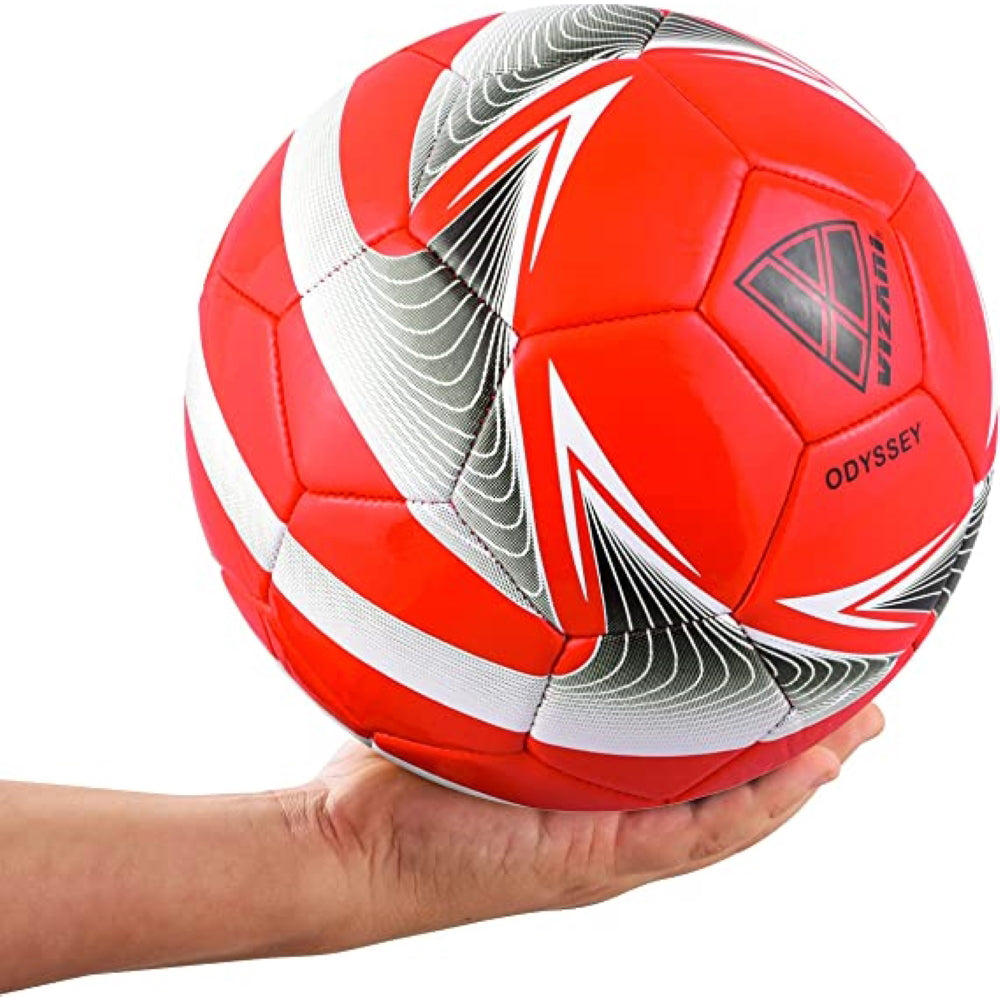 Sport Usa Odyssey Soccer Ball-Red - Vizari Sports