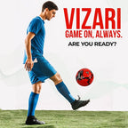 Vizari Verona Soccer Ball – Red/Black/Silver