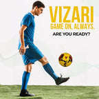 Verona Soccer Ball-Yellow/Black/Red - Vizari Sports