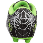 Spiderweb Firm Ground Soccer Cleats - Black/White/Green - Vizari Sports