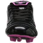 Shiny Retro Hearts Firm Ground Soccer Shoes -Black/Pink - Vizari Sports